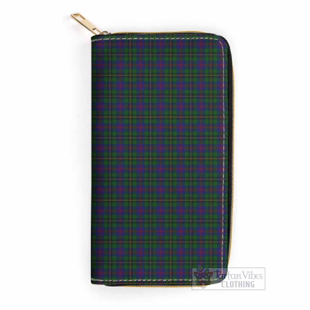 Wood Tartan Women's Leather Wallet One Size 19.7*10.5*3.5 cm - Tartan Vibes Clothing