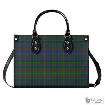 Wood Tartan Luxury Leather Handbags