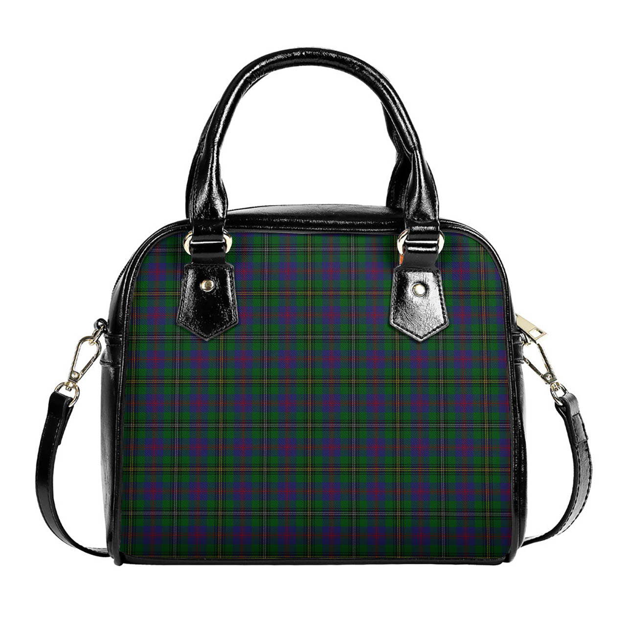 Wood Tartan Shoulder Handbags One Size 6*25*22 cm - Tartanvibesclothing