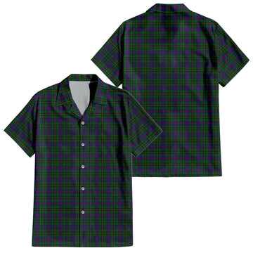 Wood Tartan Short Sleeve Button Down Shirt