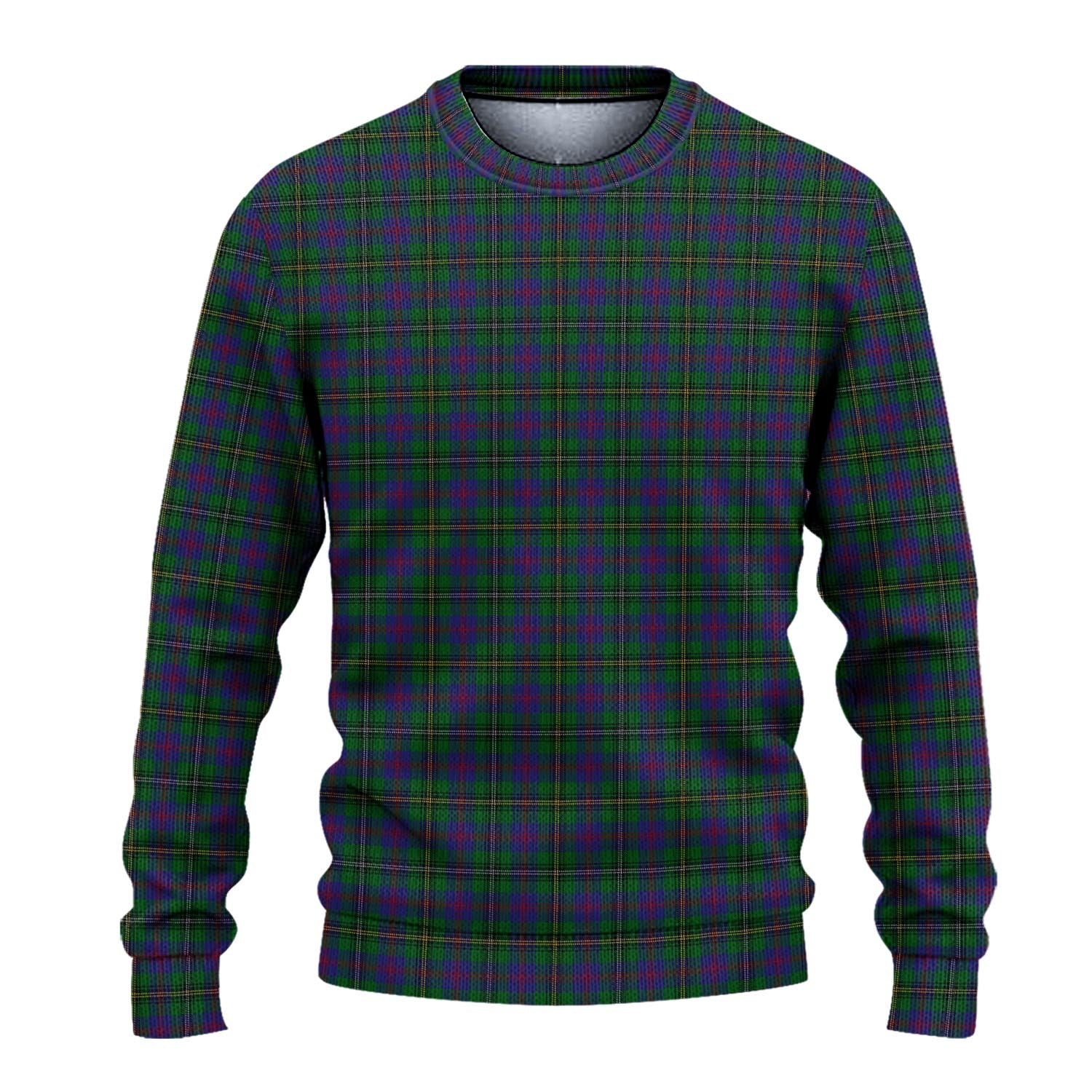 Wood Tartan Knitted Sweater - Tartanvibesclothing