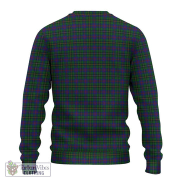 Wood Tartan Ugly Sweater with Family Crest DNA In Me Style