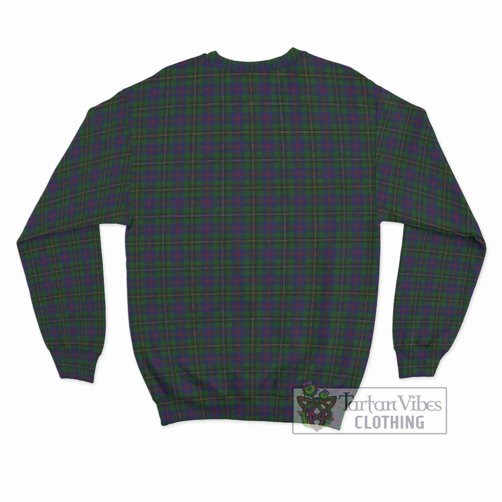 Wood Tartan Sweatshirt with Family Crest DNA In Me Style - Tartanvibesclothing Shop