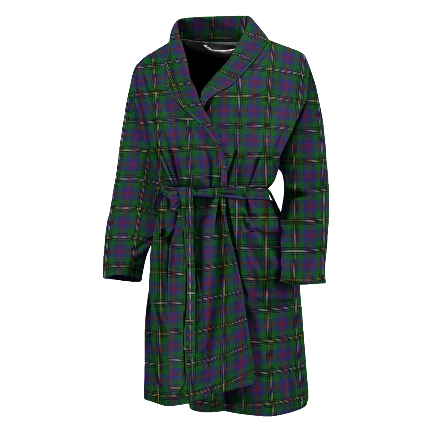 Wood Tartan Bathrobe - Tartan Vibes Clothing