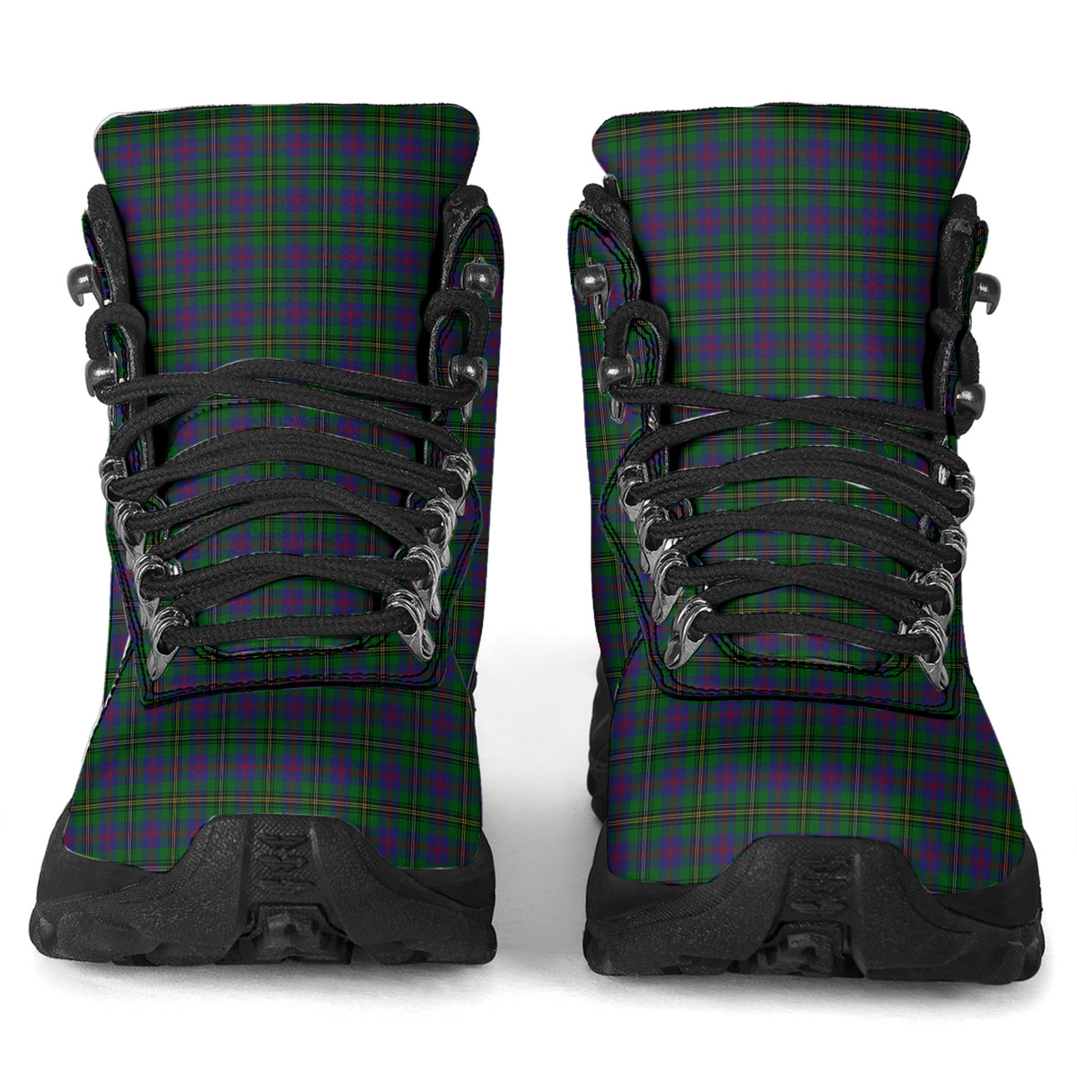 Wood Tartan Alpine Boots - Tartanvibesclothing