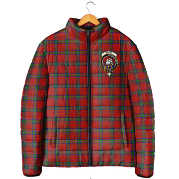 Wood Dress Tartan Padded Jacket with Family Crest