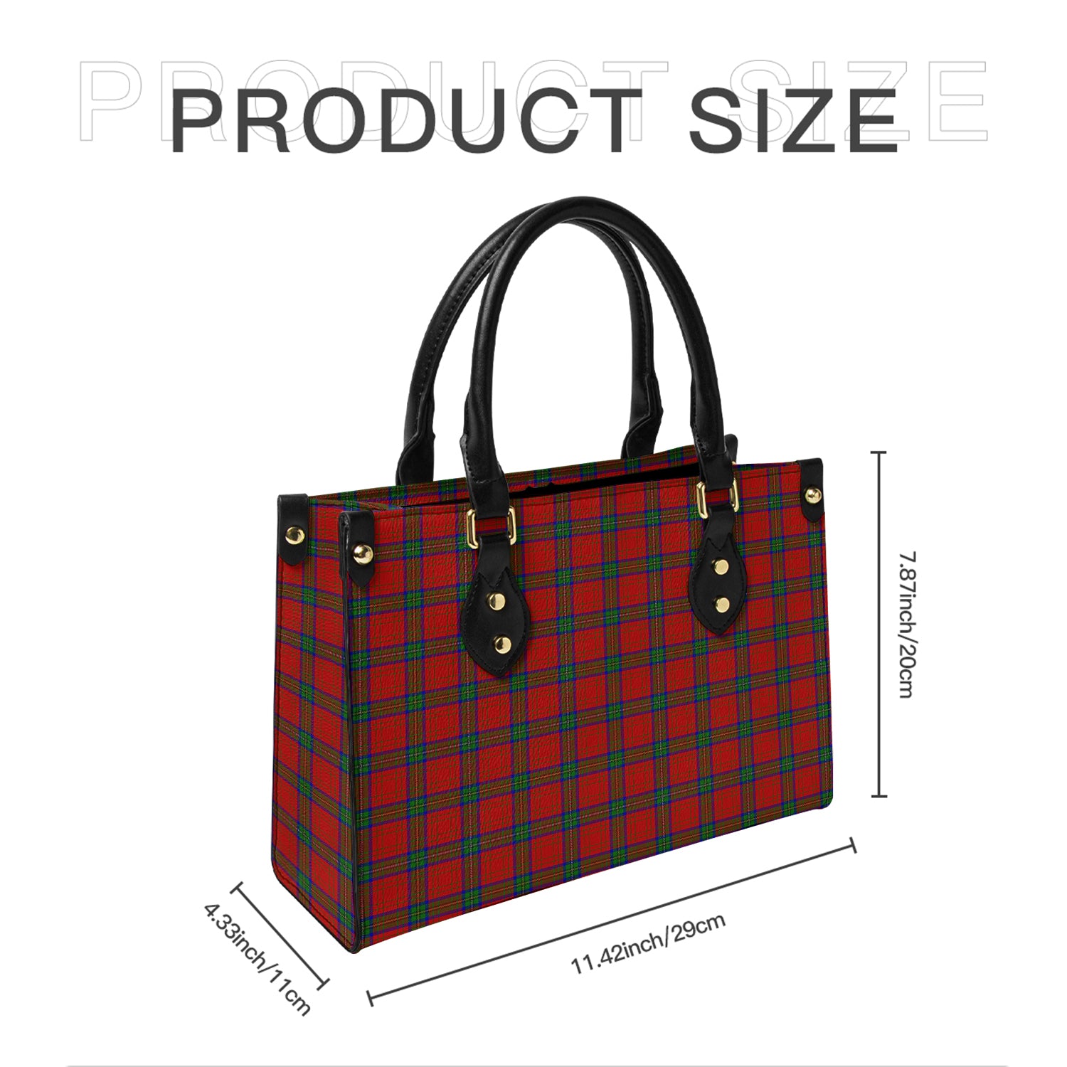 wood-dress-tartan-leather-bag