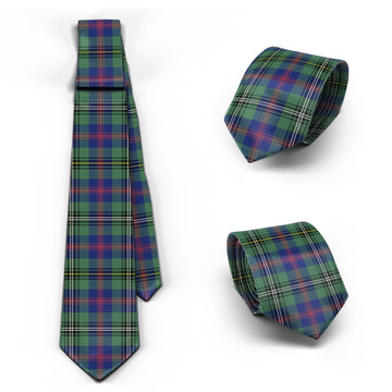 Wood Modern Tartan Classic Necktie