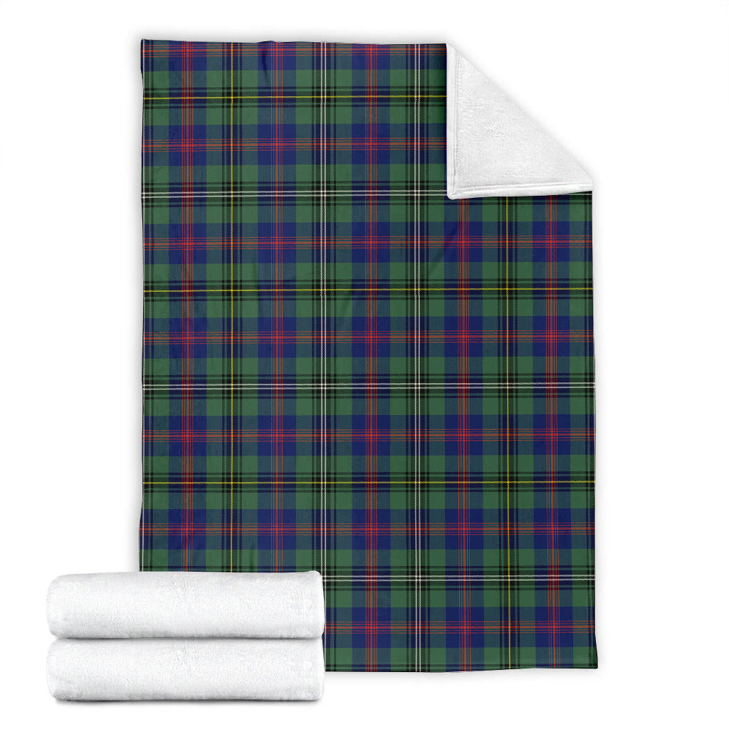 Wood Modern Tartan Blanket X-Large 59 x 79 inches 150 x 200 cm - Tartan Vibes Clothing