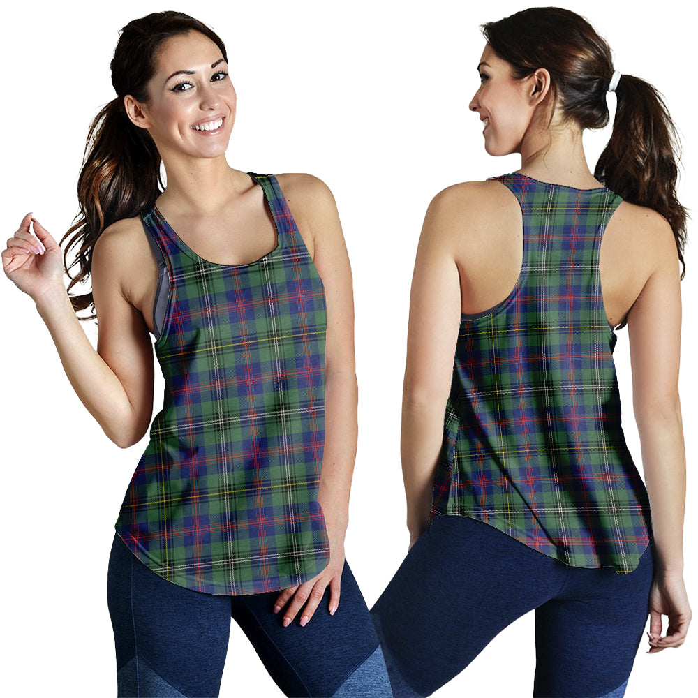 wood-modern-tartan-women-racerback-tanks