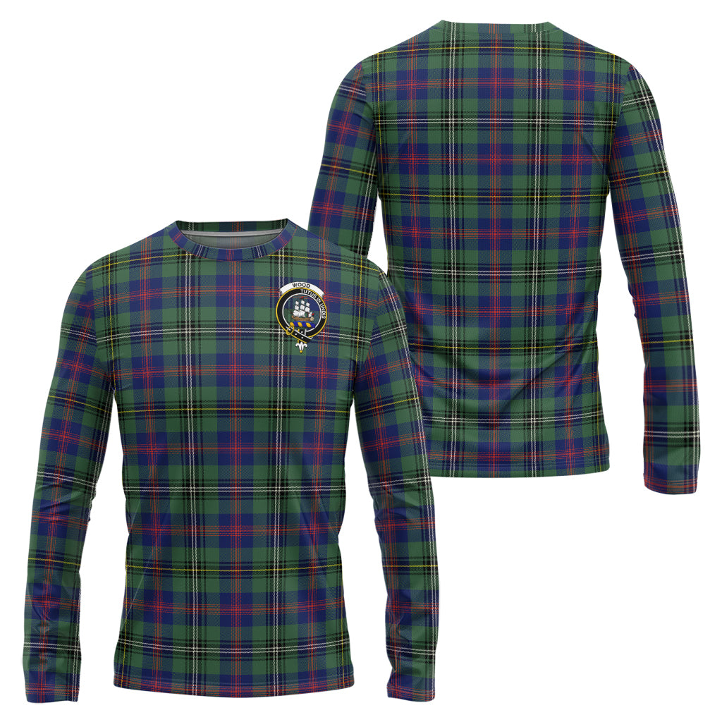 wood-modern-tartan-long-sleeve-t-shirt-with-family-crest