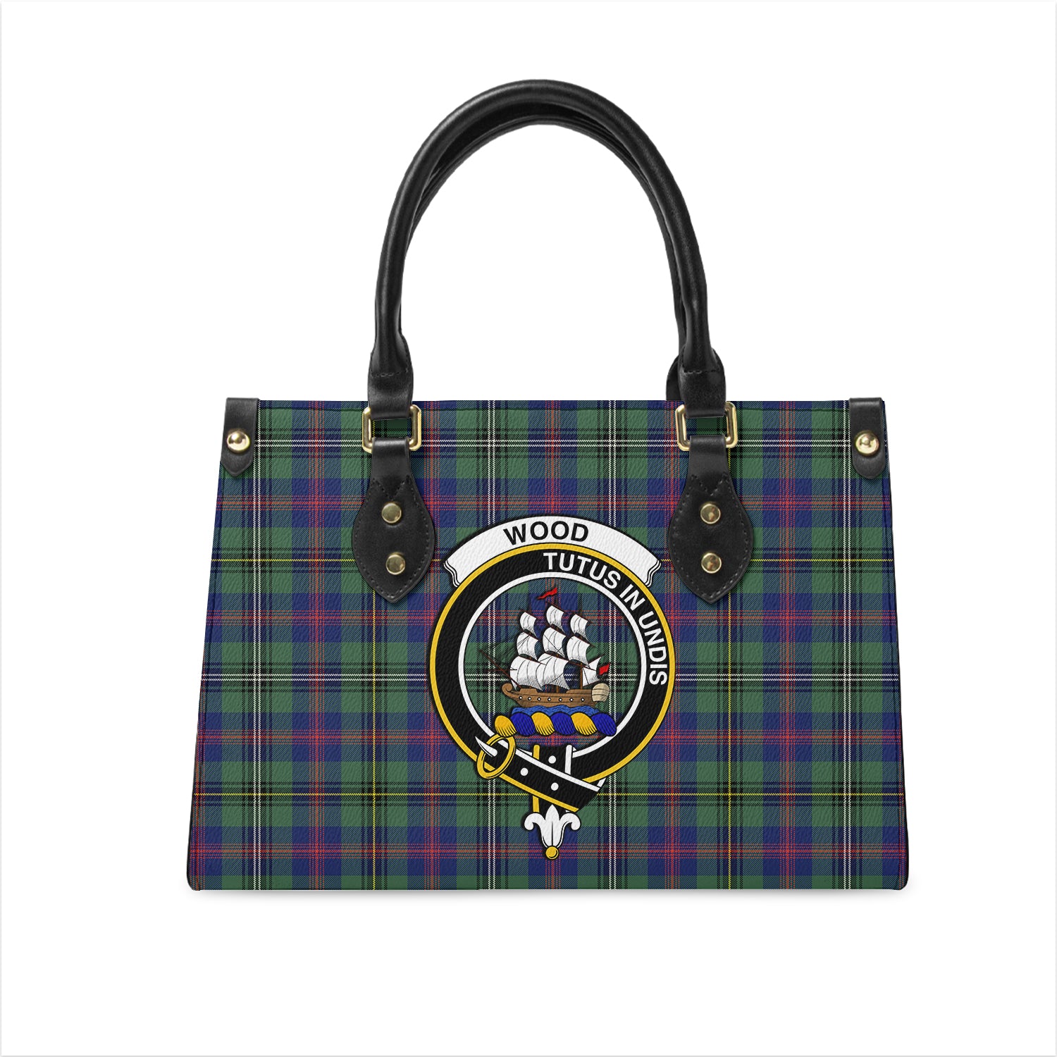 wood-modern-tartan-leather-bag-with-family-crest