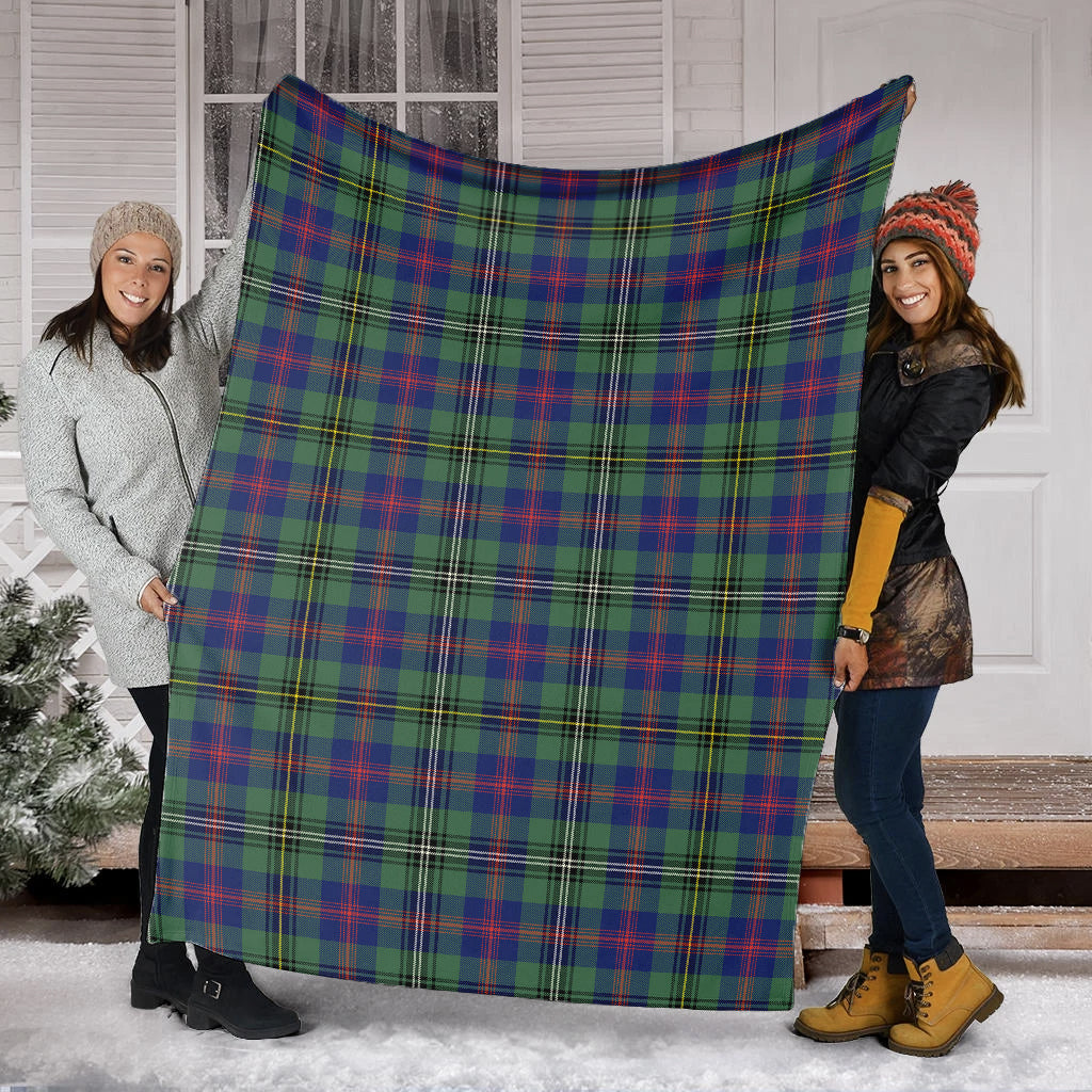 Wood Modern Tartan Blanket - Tartan Vibes Clothing