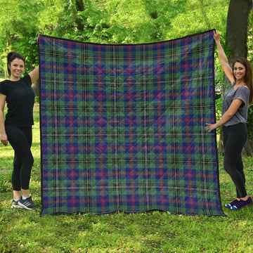 Wood Modern Tartan Quilt