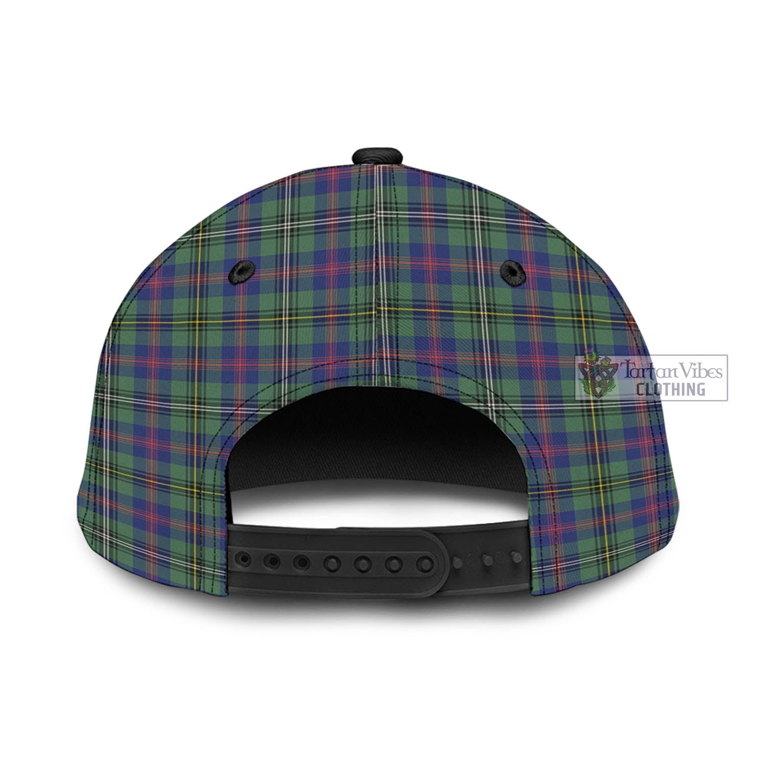 Tartan Vibes Clothing Wood Modern Tartan Classic Cap with Family Crest In Me Style