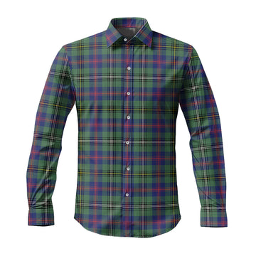 Wood Modern Tartan Long Sleeve Button Up Shirt