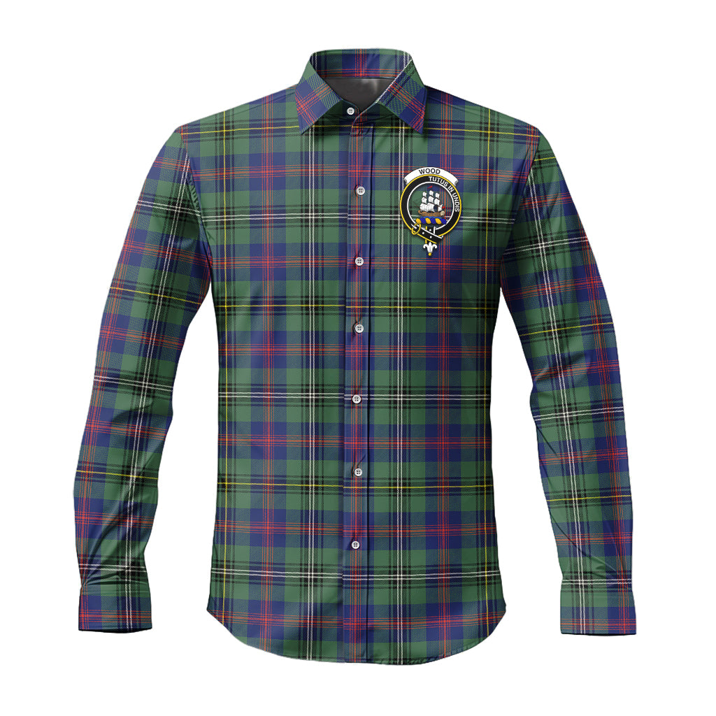 wood-modern-tartan-long-sleeve-button-up-shirt-with-family-crest