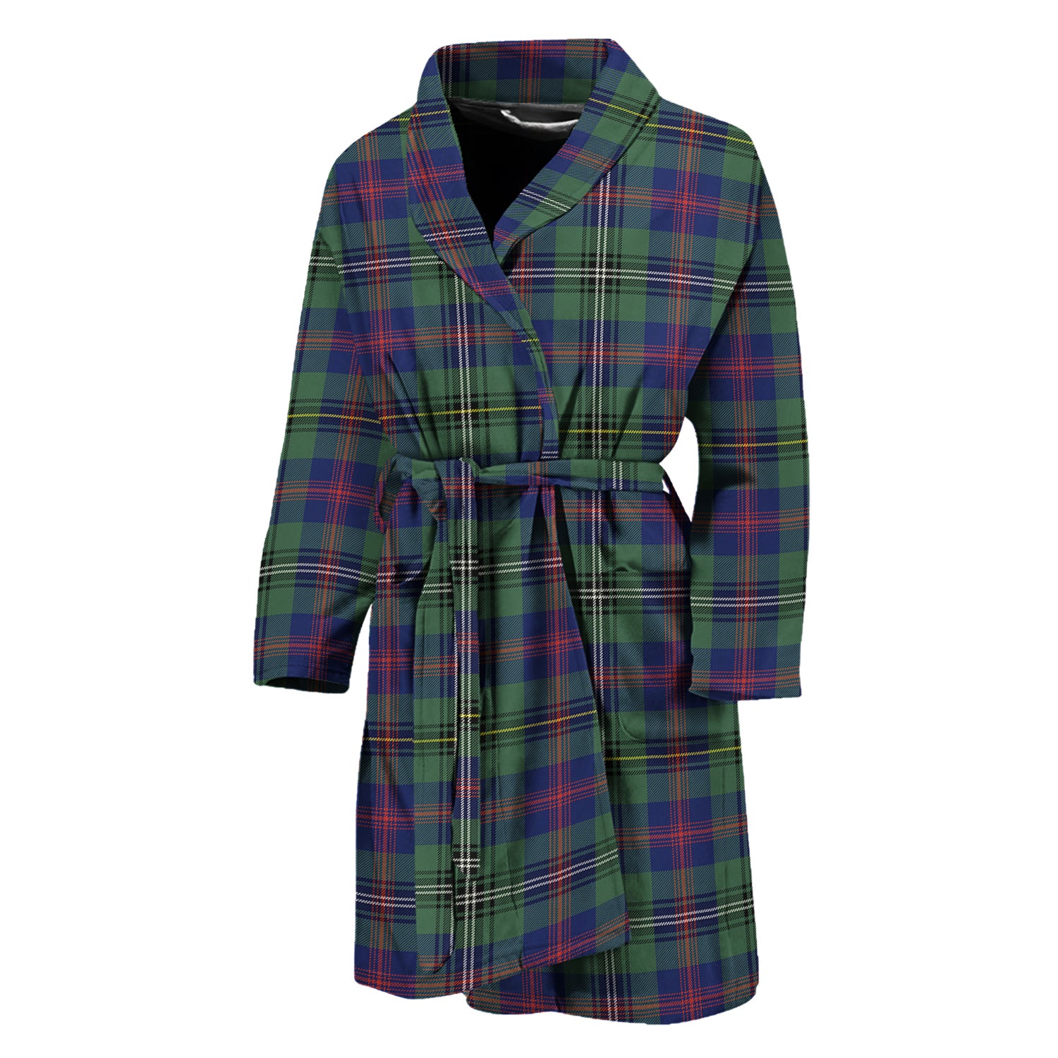 Wood Modern Tartan Bathrobe - Tartan Vibes Clothing