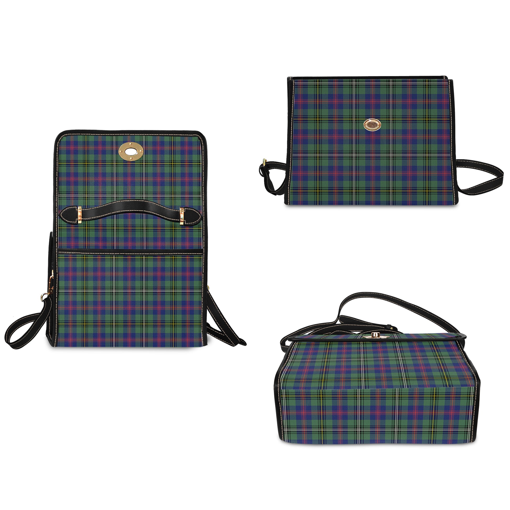 wood-modern-tartan-leather-strap-waterproof-canvas-bag