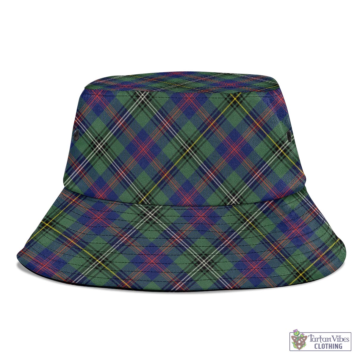 Tartan Vibes Clothing Wood Modern Tartan Bucket Hat