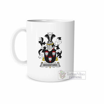 Woodford Irish Clan Coat of Arms Ceramic Mug