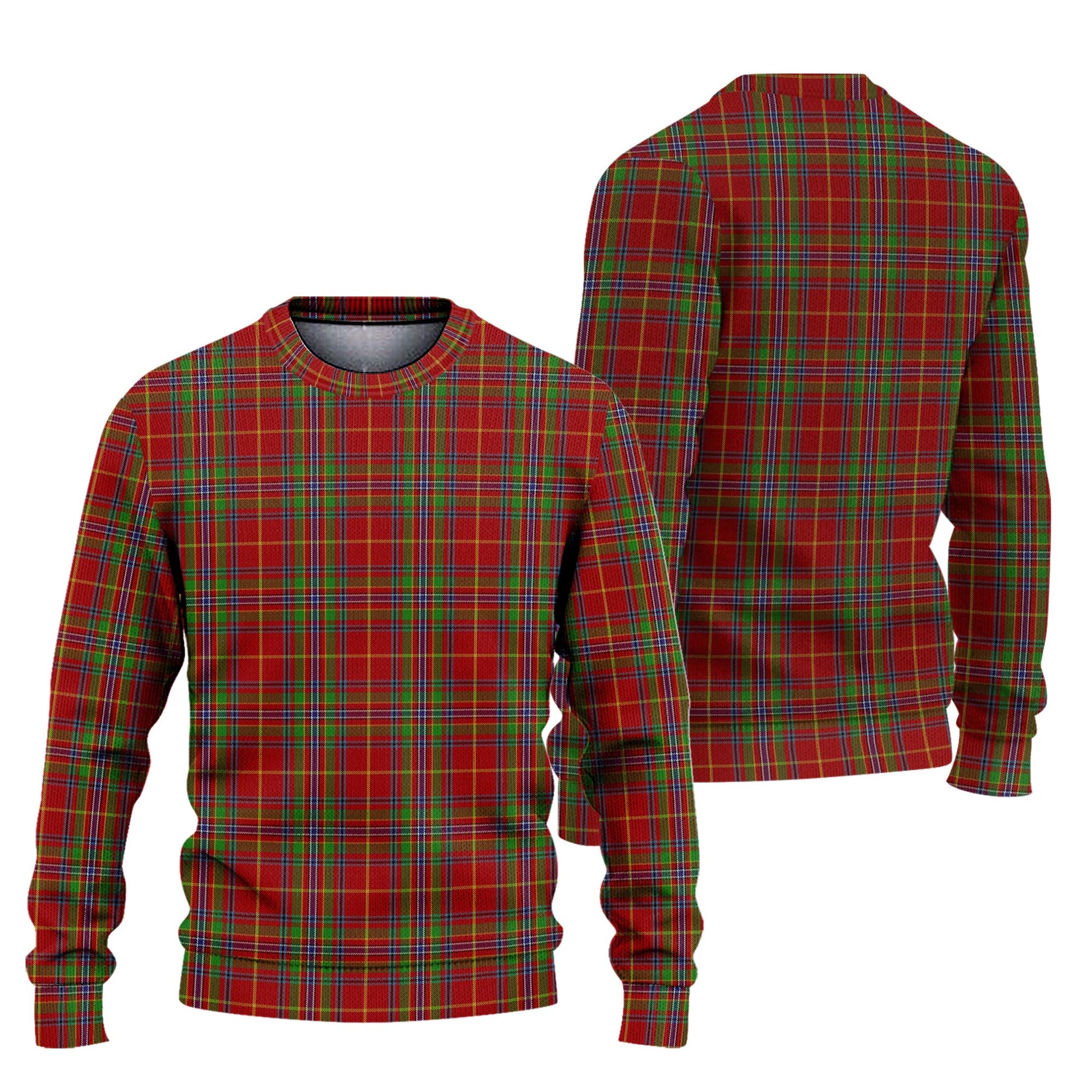 Wren Tartan Knitted Sweater Unisex - Tartanvibesclothing