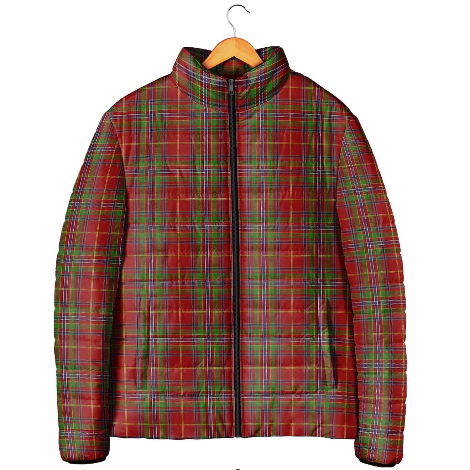 Wren Tartan Padded Jacket Men's Padded Jacket - Tartan Vibes Clothing