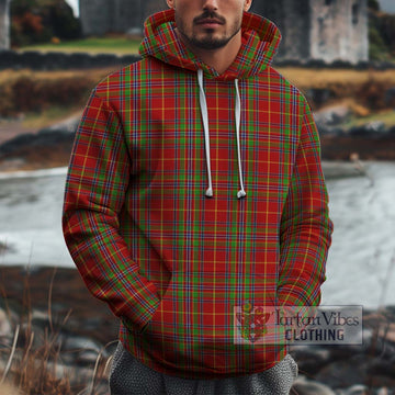 Wren Tartan Cotton Hoodie