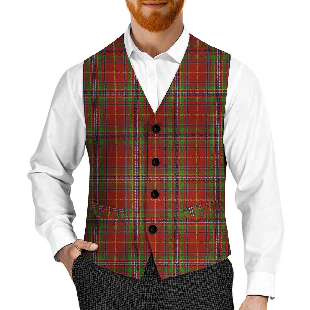 Tartan Vibes Clothing Wren Tartan Men's Sleeveless Suit Vest