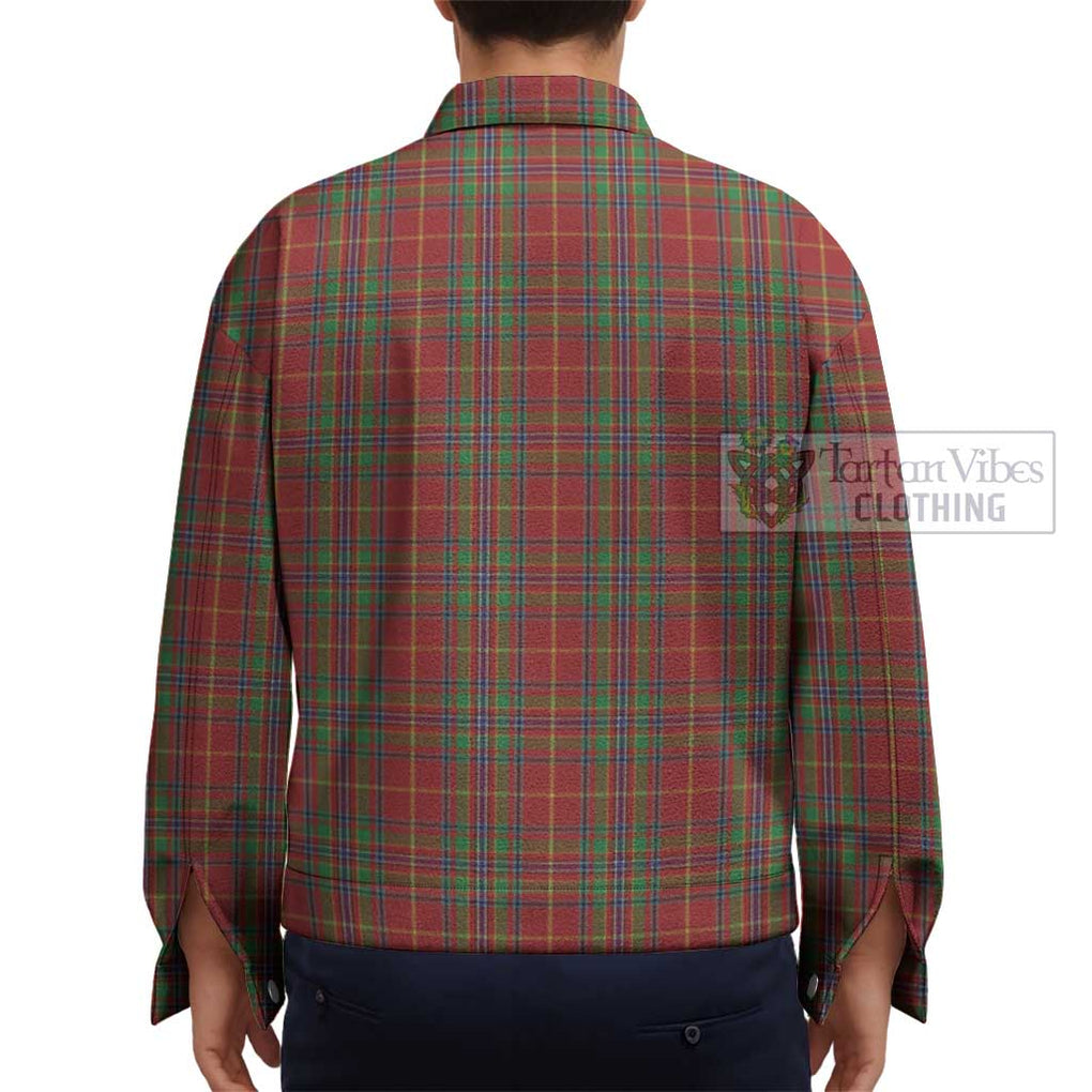 Wren Tartan Unisex Lapel Cotton Jacket - Tartan Vibes Clothing