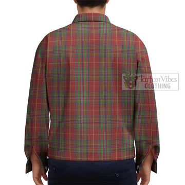 Wren Tartan Unisex Lapel Cotton Jacket