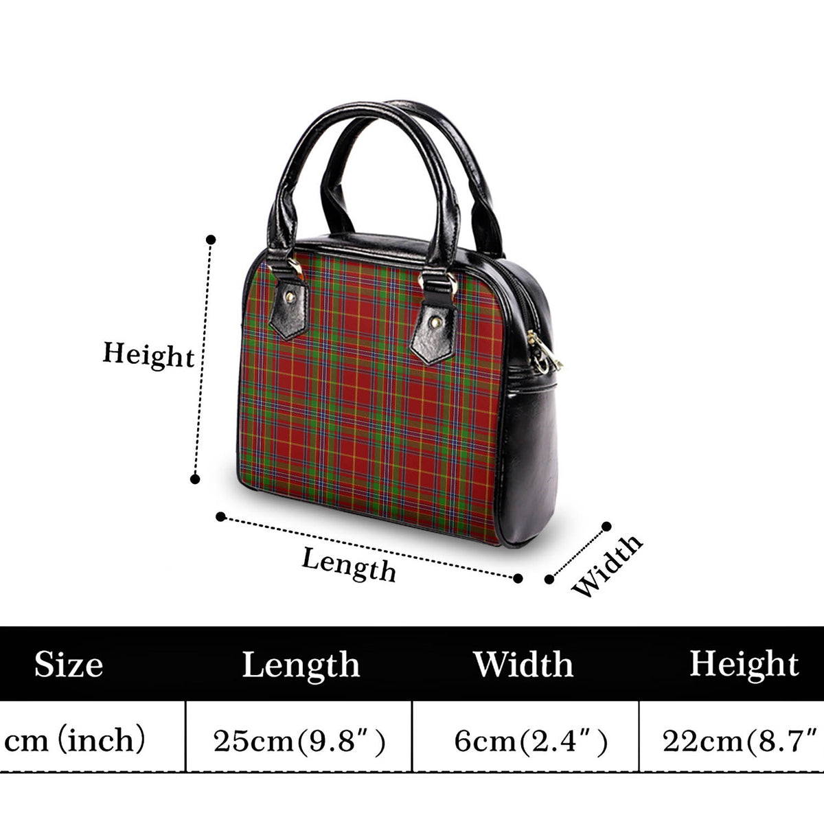 Wren Tartan Shoulder Handbags - Tartan Vibes Clothing