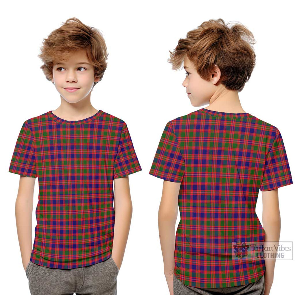 Wright Tartan Kid T-Shirt Youth XL Size14 - Tartan Vibes Clothing