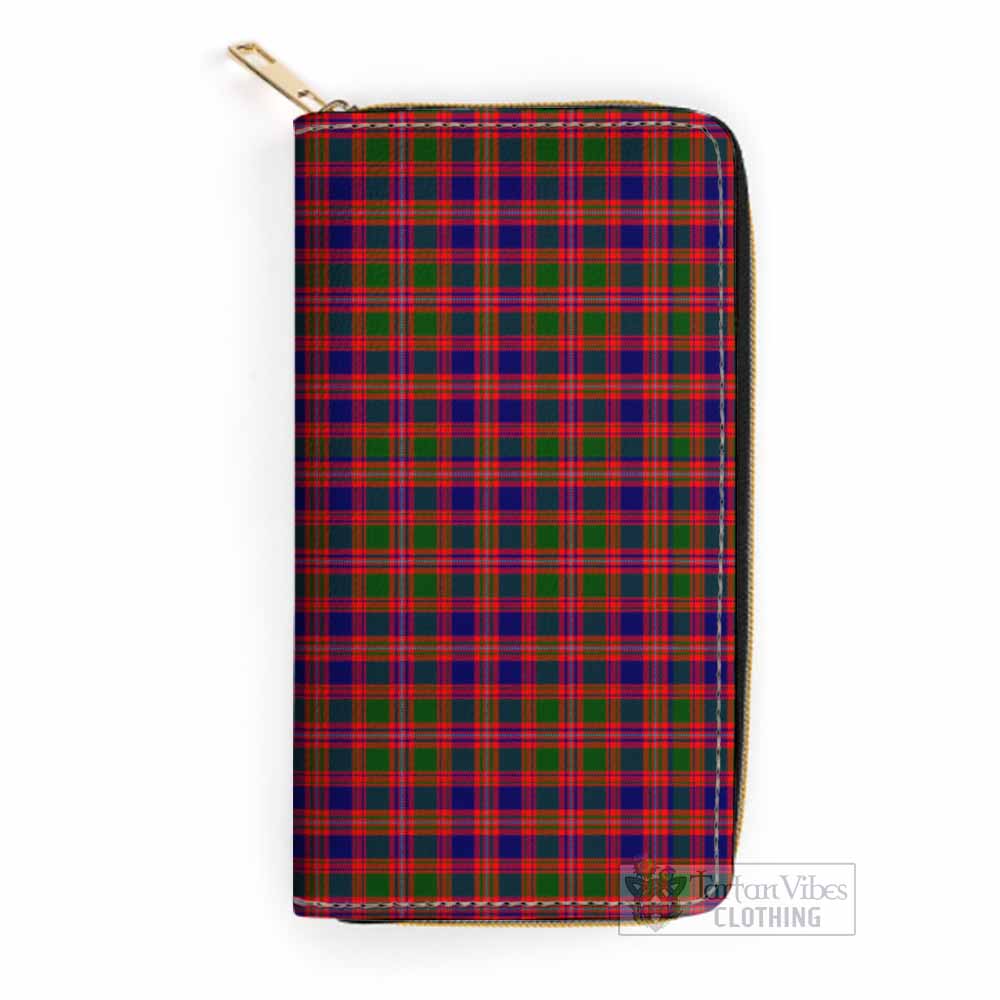 Wright Tartan Women's Leather Wallet One Size 19.7*10.5*3.5 cm - Tartan Vibes Clothing