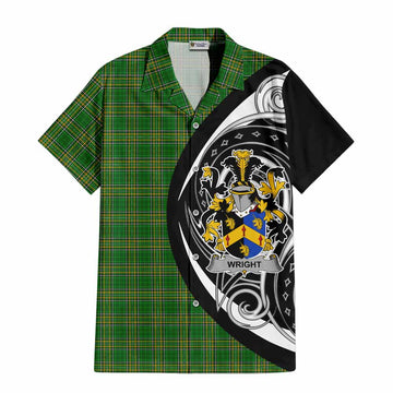 Wright Irish Clan Hawaiian Shirt Celtic Circle Style Kid - Tartan Vibes Clothing