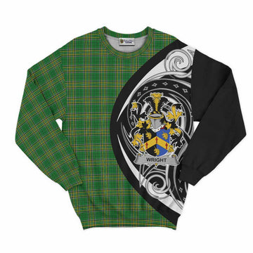 Wright Irish Clan Sweatshirt Celtic Circle Style Unisex - Tartan Vibes Clothing