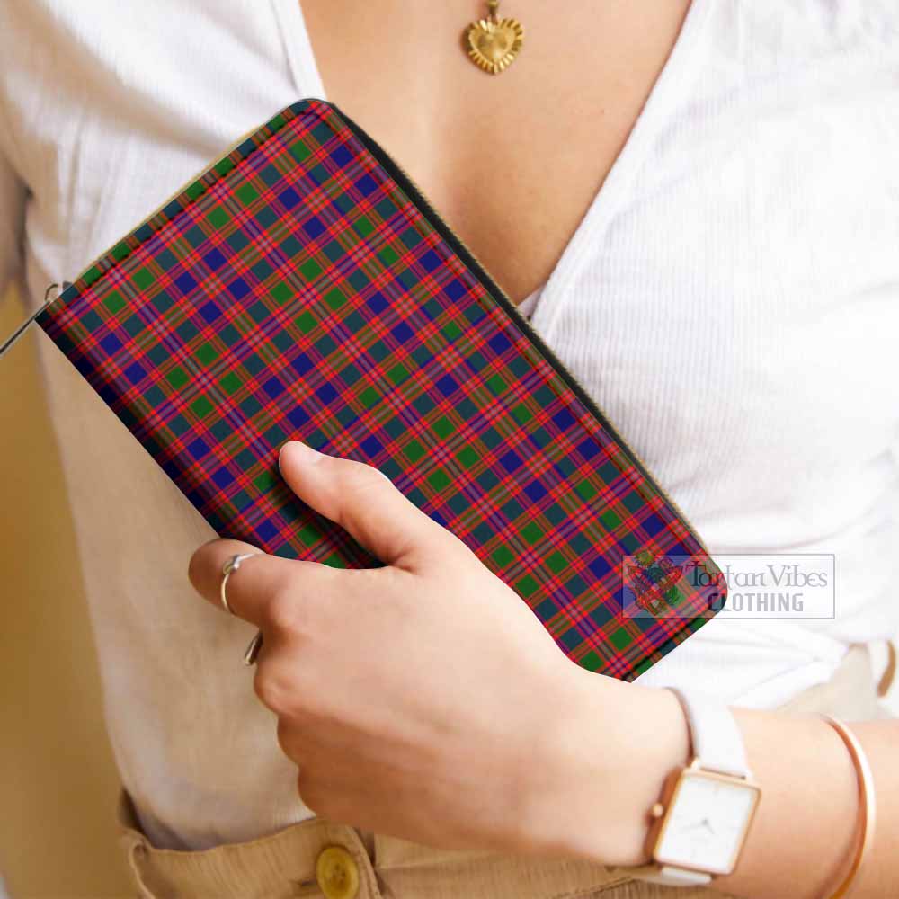 Wright Tartan Women's Leather Wallet - Tartan Vibes Clothing