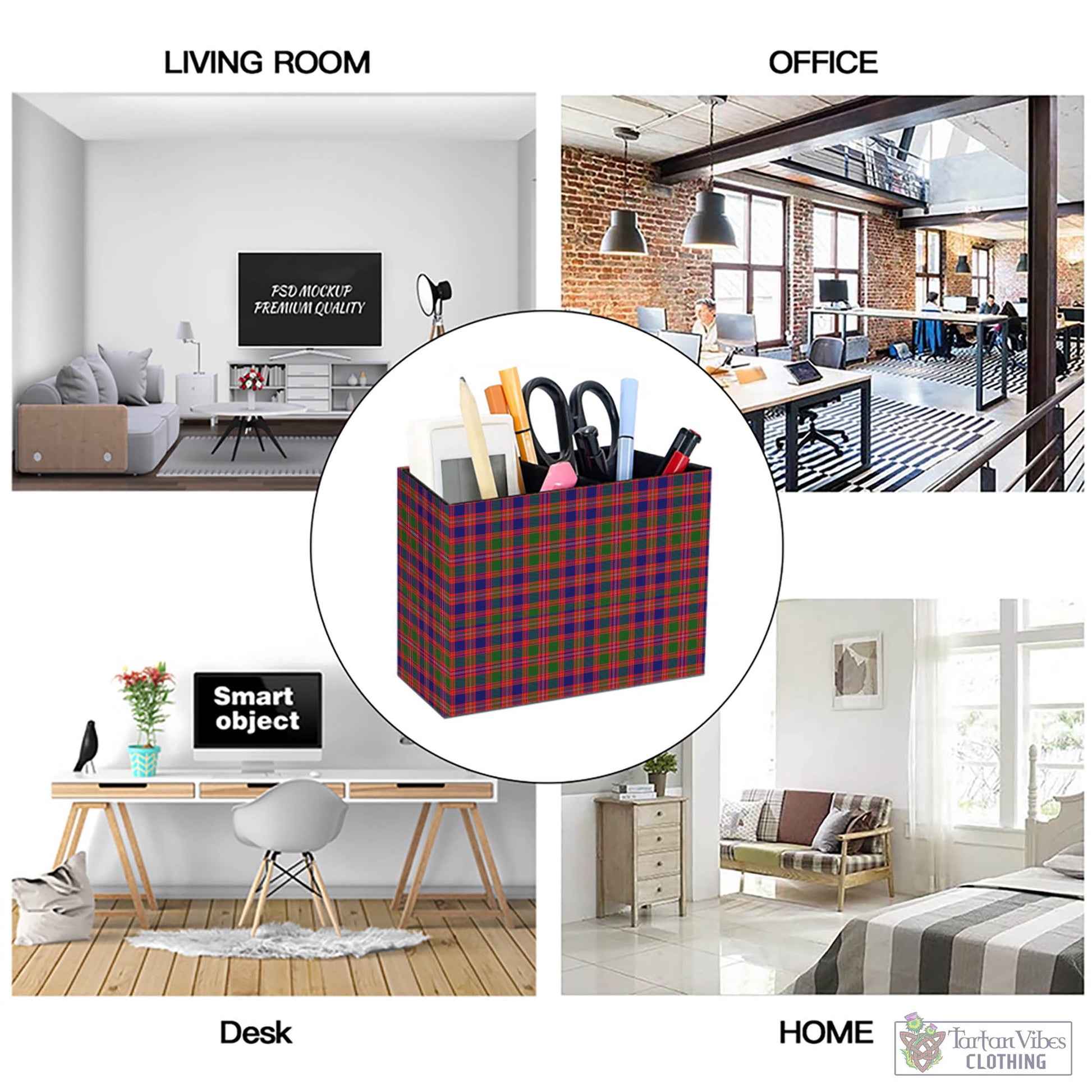Wright Tartan Pen Holder - Tartan Vibes Clothing