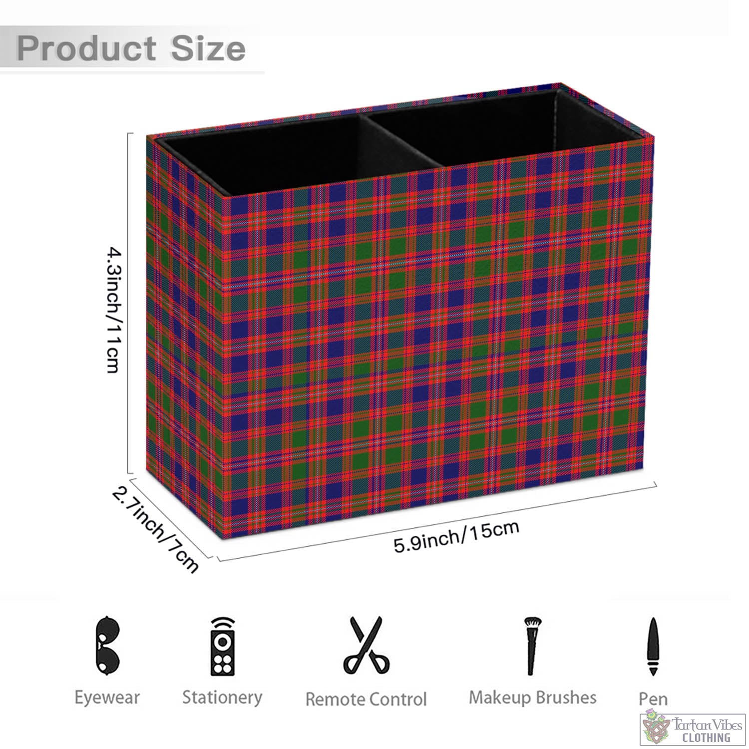 Wright Tartan Pen Holder - Tartan Vibes Clothing