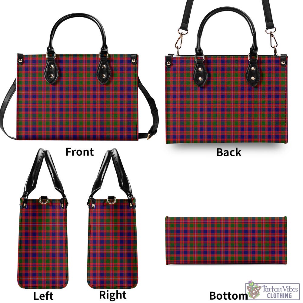 Wright Tartan Luxury Leather Handbags - Tartan Vibes Clothing