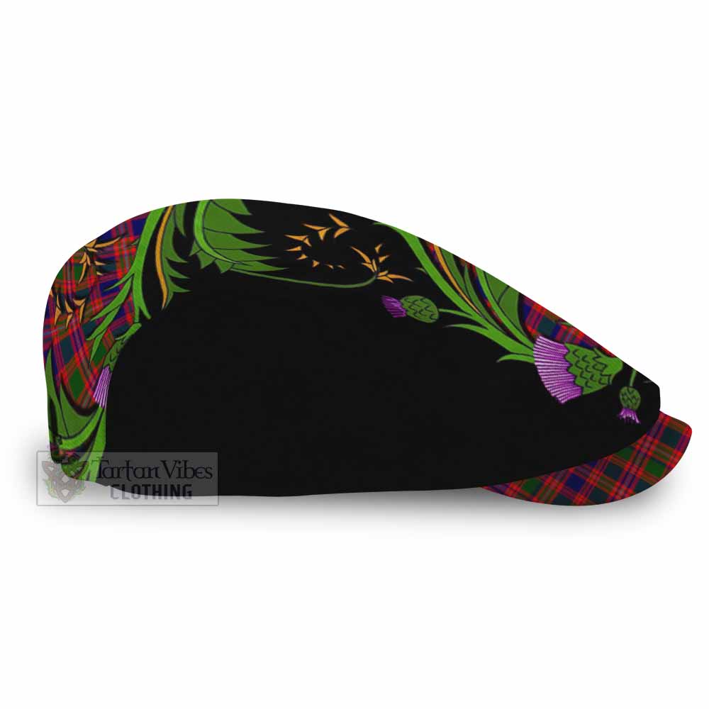Wright Tartan Flat Cap, Jeff Cap Scottish Thistle Pride Heritage Art - Tartan Vibes Clothing