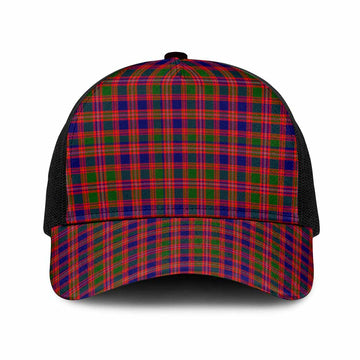 Wright Tartan Mesh Trucker Cap One Size (Adjustable) Black - Tartan Vibes Clothing