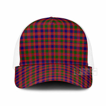 Wright Tartan Mesh Trucker Cap One Size (Adjustable) White - Tartan Vibes Clothing
