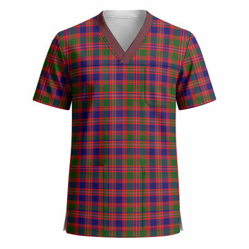 Wright Tartan Scrub Top - Tartan Vibes Clothing