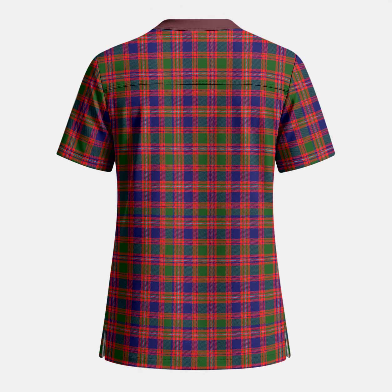 Wright Tartan Scrub Top - Tartan Vibes Clothing