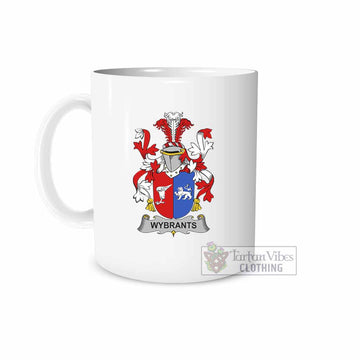 Wybrants Irish Clan Coat of Arms Ceramic Mug