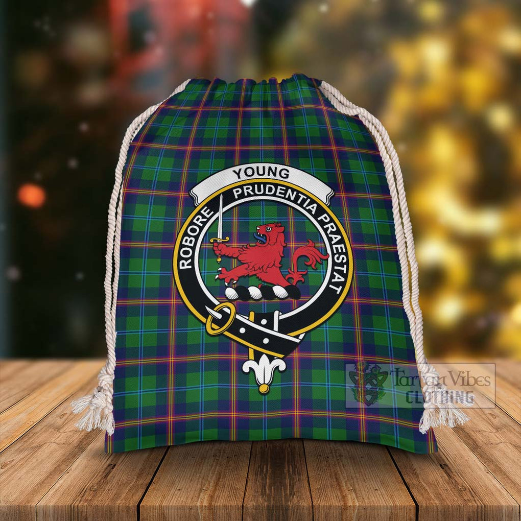 Tartan Vibes Clothing Young Tartan Christmas Santa's Bag with Family Crest