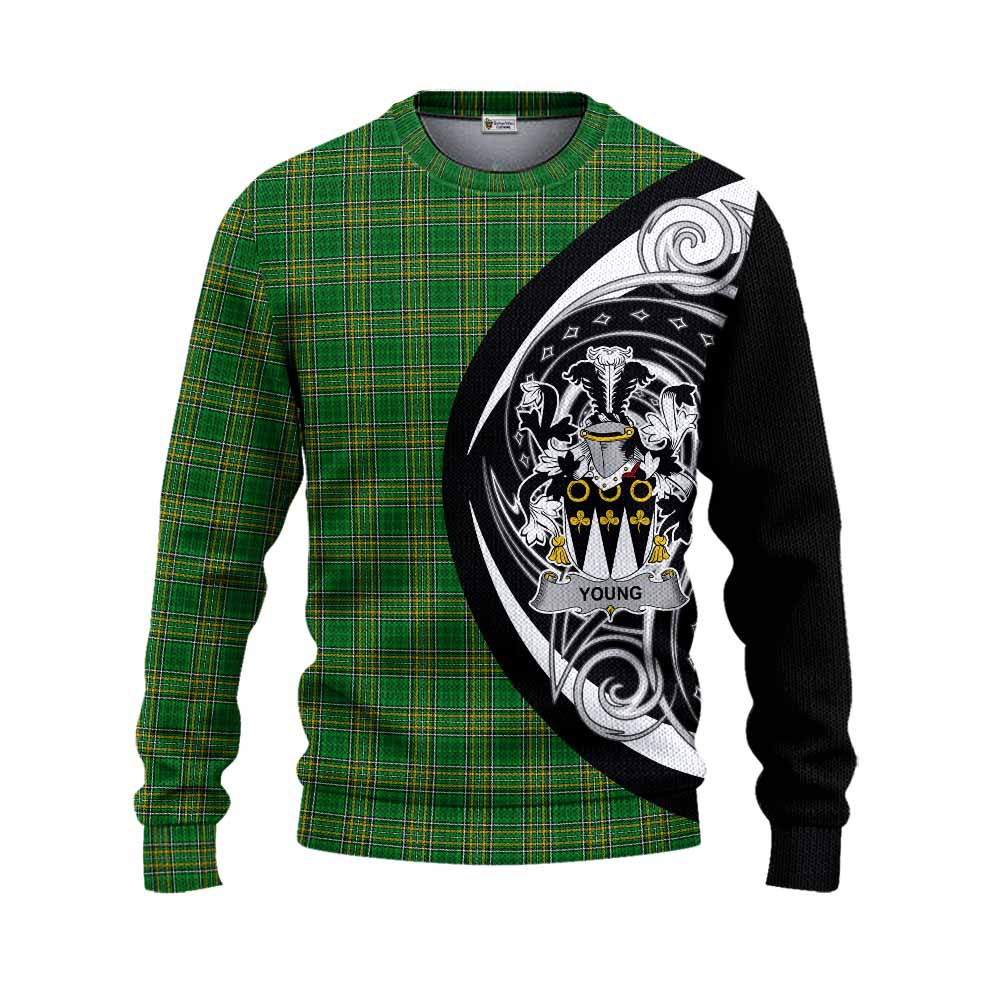 Young Irish Clan Knitted Sweater Celtic Circle Style Unisex - Tartan Vibes Clothing