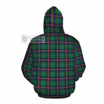 Young Tartan Cotton Hoodie with Family Crest DNA In Me Style