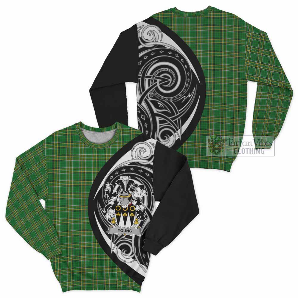 Young Irish Clan Sweatshirt Celtic Circle Style - Tartan Vibes Clothing